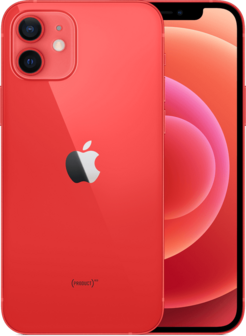 Apple IPhone 12 (6-core 2,65Ghz) 256GB rood 6.1&quot; (2532x1170) + garantie