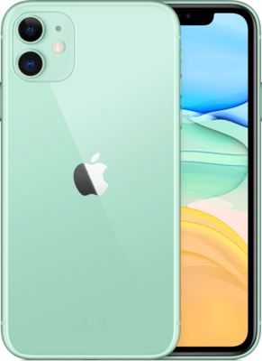 Apple IPhone 11 64GB groen 6.1" + garantie