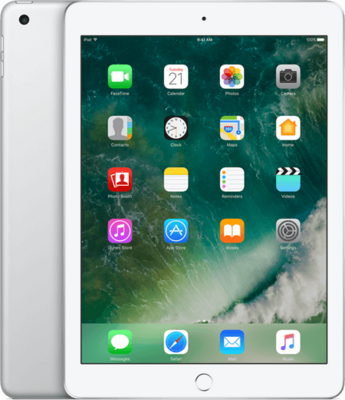 Apple iPad 5 wit 128GB 9.7" (OS16+) Wifi (4G) + garantie