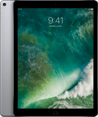 Apple iPad Pro 64GB 12.9 inch (2017) zwart WiFi (4G) + garantie