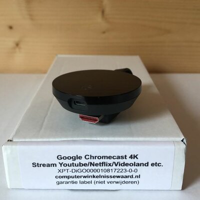 Opruiming Google Chromecast (youtube Netflix Spotify Videoland en meer)
