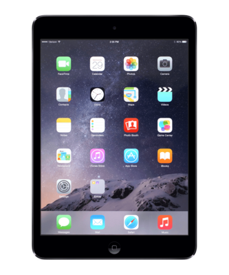 Apple iPad Mini 2 zwart 32GB (2-core 1,3Ghz) 7,9"(2048x1536) Wifi (4G) + garantie